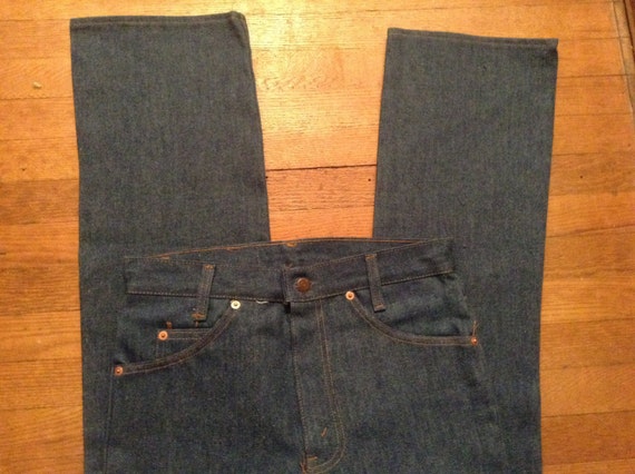 levi 716 deadstock vintage saddlemen jean made US… - image 2