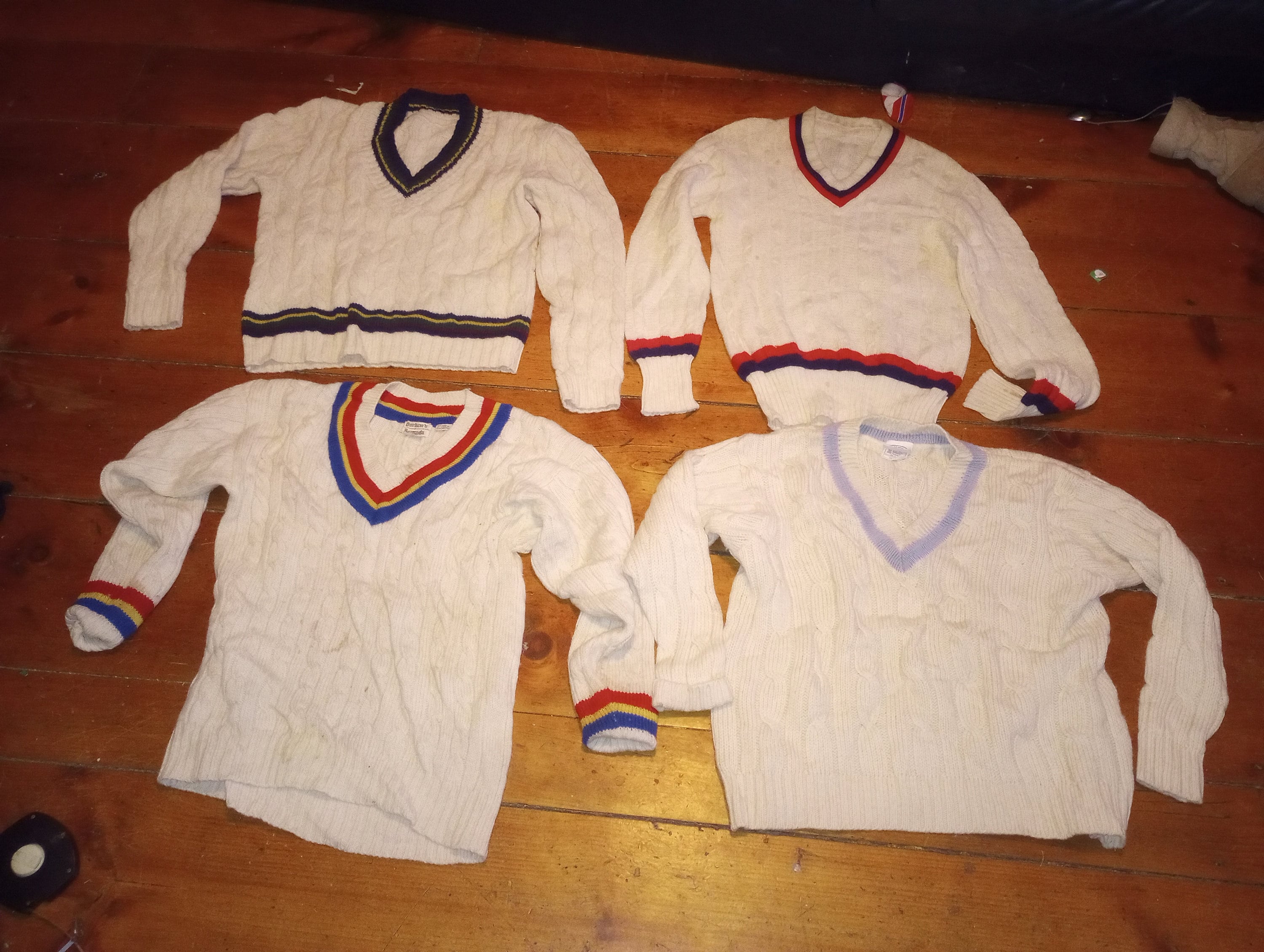 Vintage cricket cheap sweater