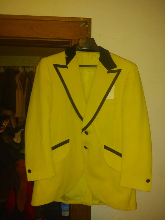 1970' tuxedo tux jacket coat vintage mens suit coa