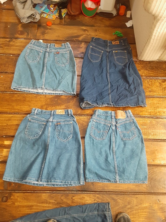 Lee or levi strauss 1980 denim cotton western jean