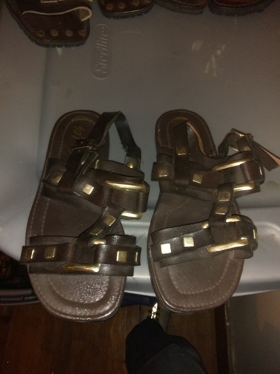 vintage tire tread sandals