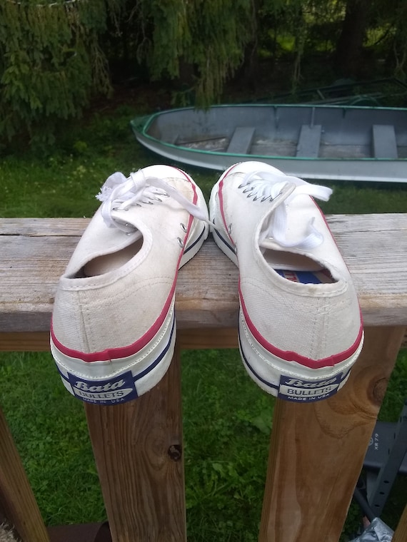 Buy 3 Pair Bata Bullets 1960 Deadstock Vintage Canvas Low Top