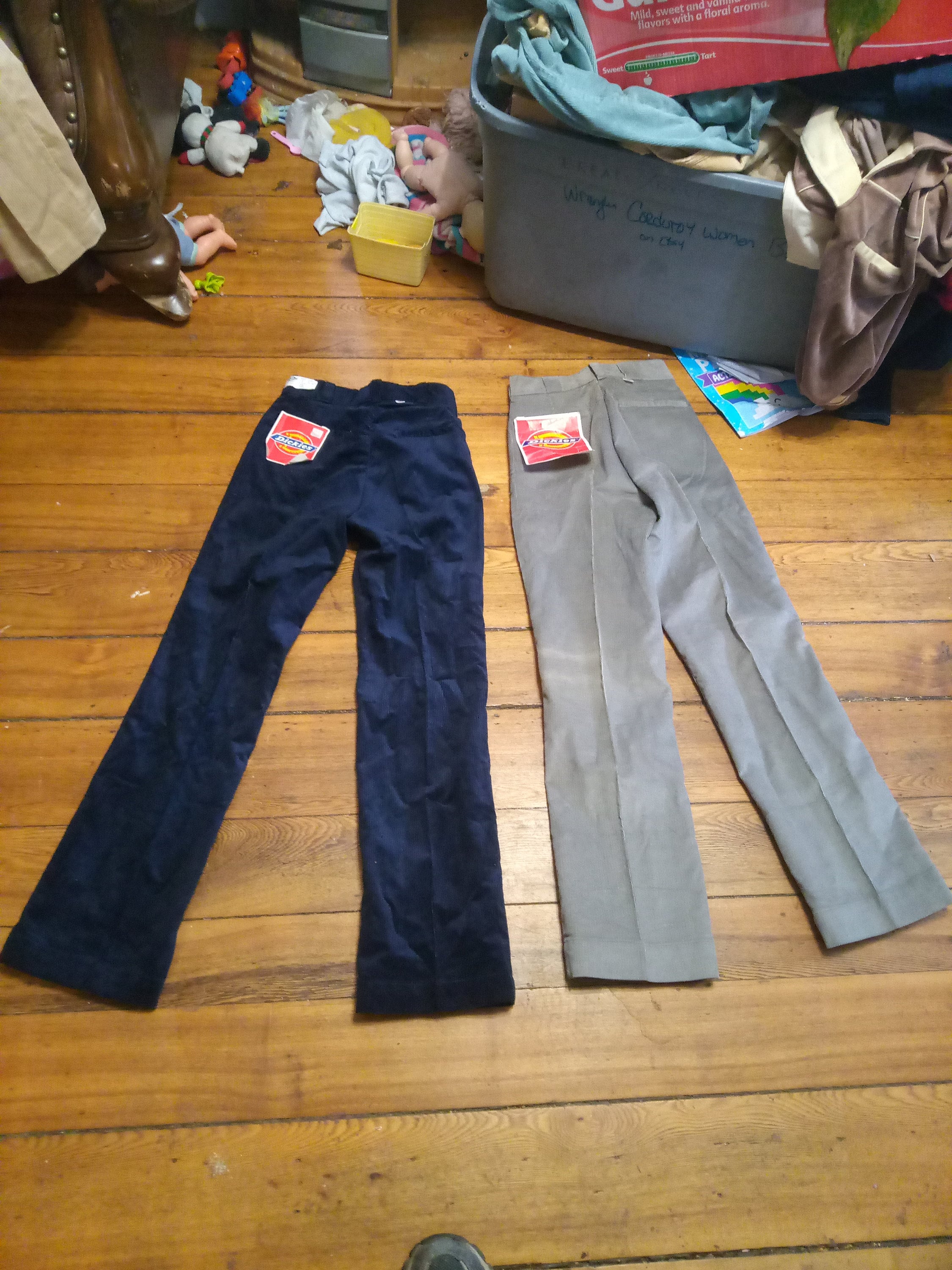 Dickies Deadstock Vintage Corduroy Straight Leg High Rise 1970s
