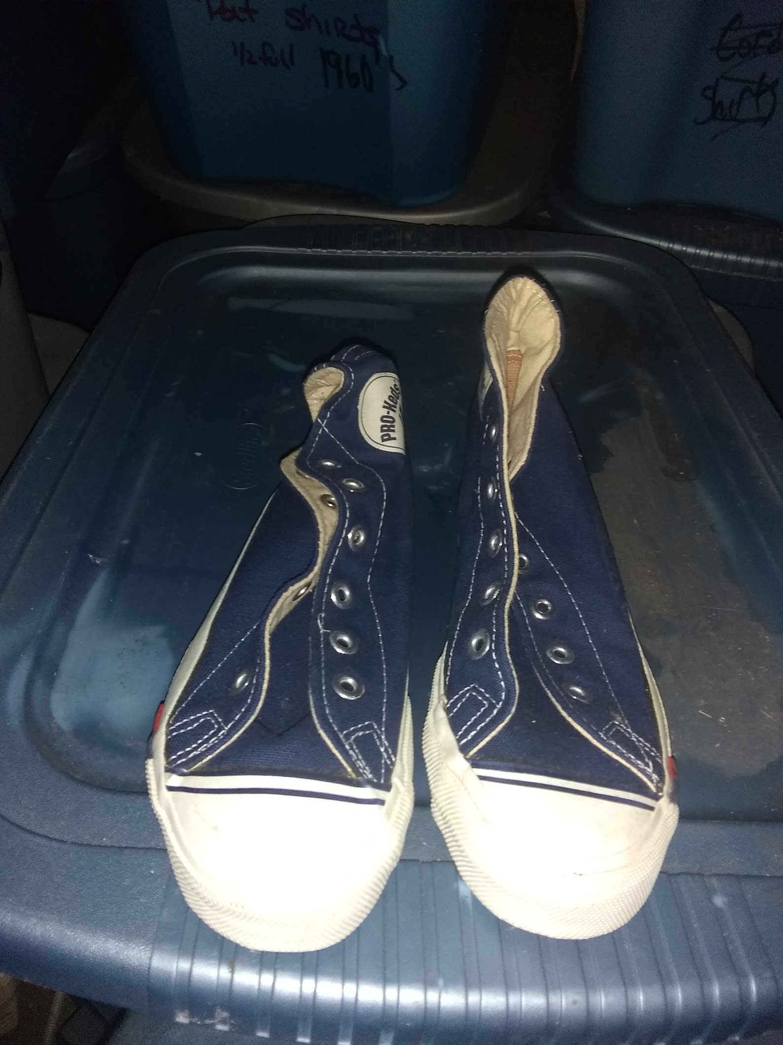 Vintage Pro Keds Deadstock Made USA Canvas Sneaker Shoe Pick Etsy