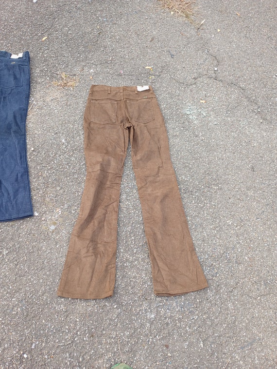 Deadstock vintage 1970 corduroy jean pant maveric… - image 6