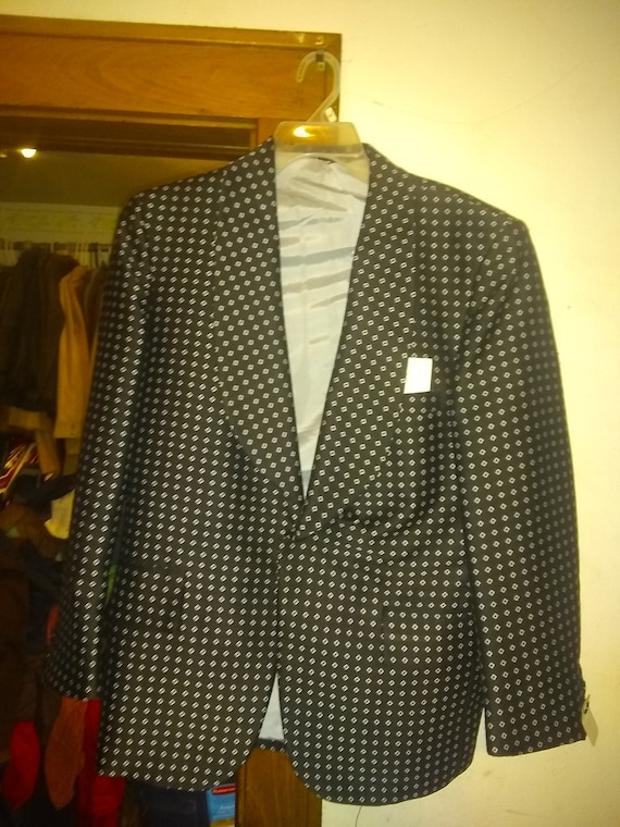 1970' tuxedo tux jacket coat vintage mens suit coa