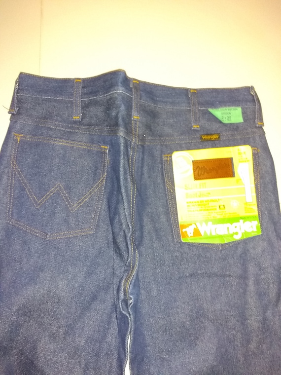 Vintage Womens Juniors Size 9 WRANGLER Pants 100% Cotton, Yellow