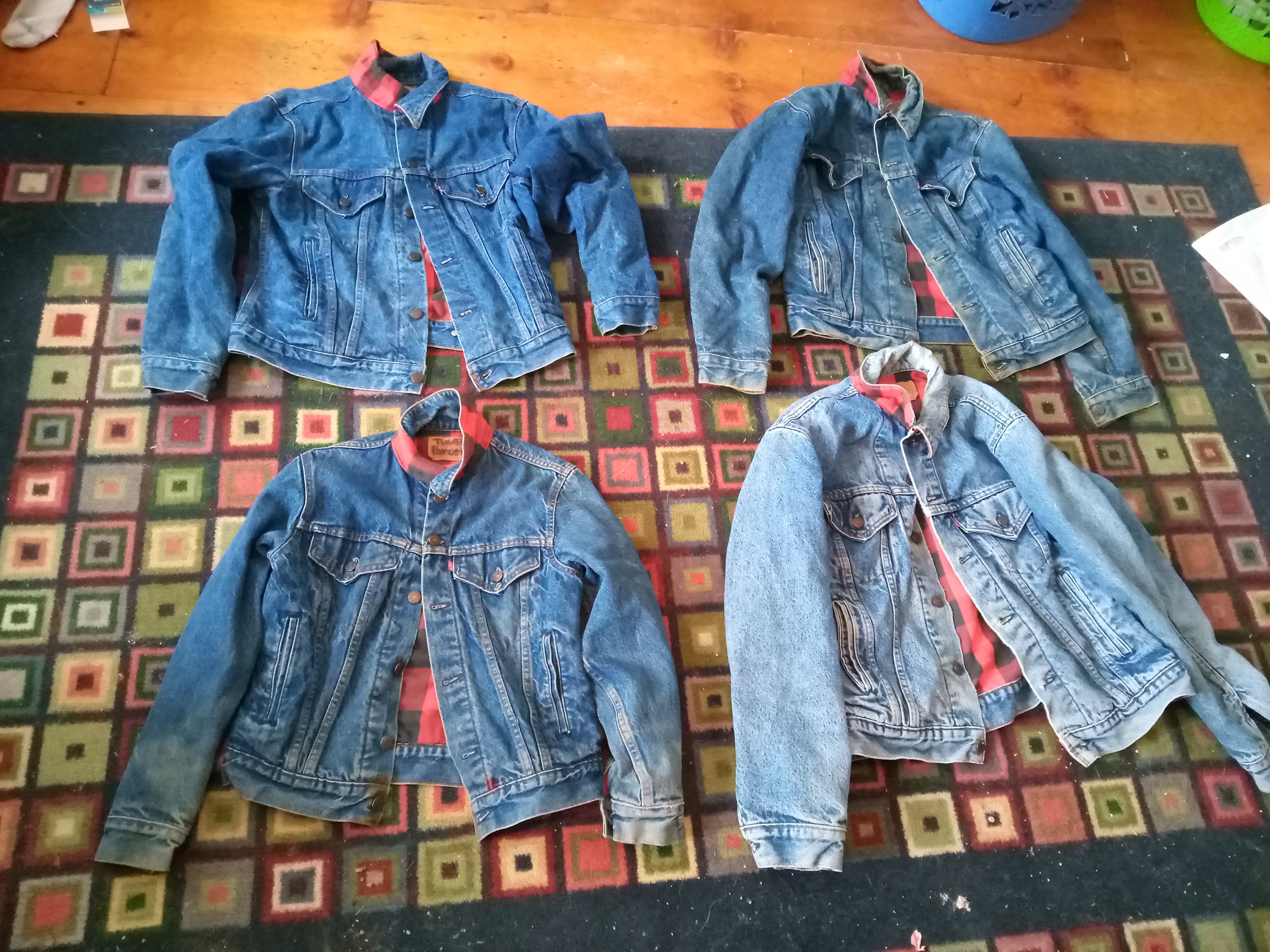 Used levi jackets cheap