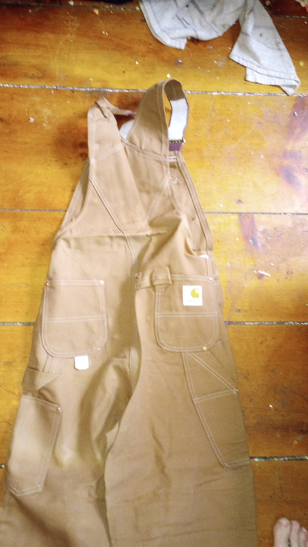 Vintage Deadstock Carhartt Bib Overall 1960 Made in USA 100 Cotton