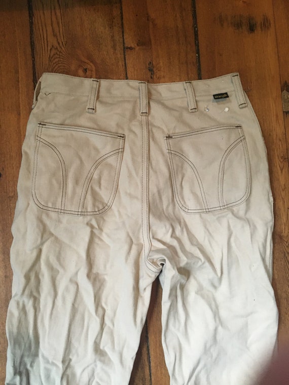 Wrangler vintage deadstock brush cotton bellbotto… - image 1