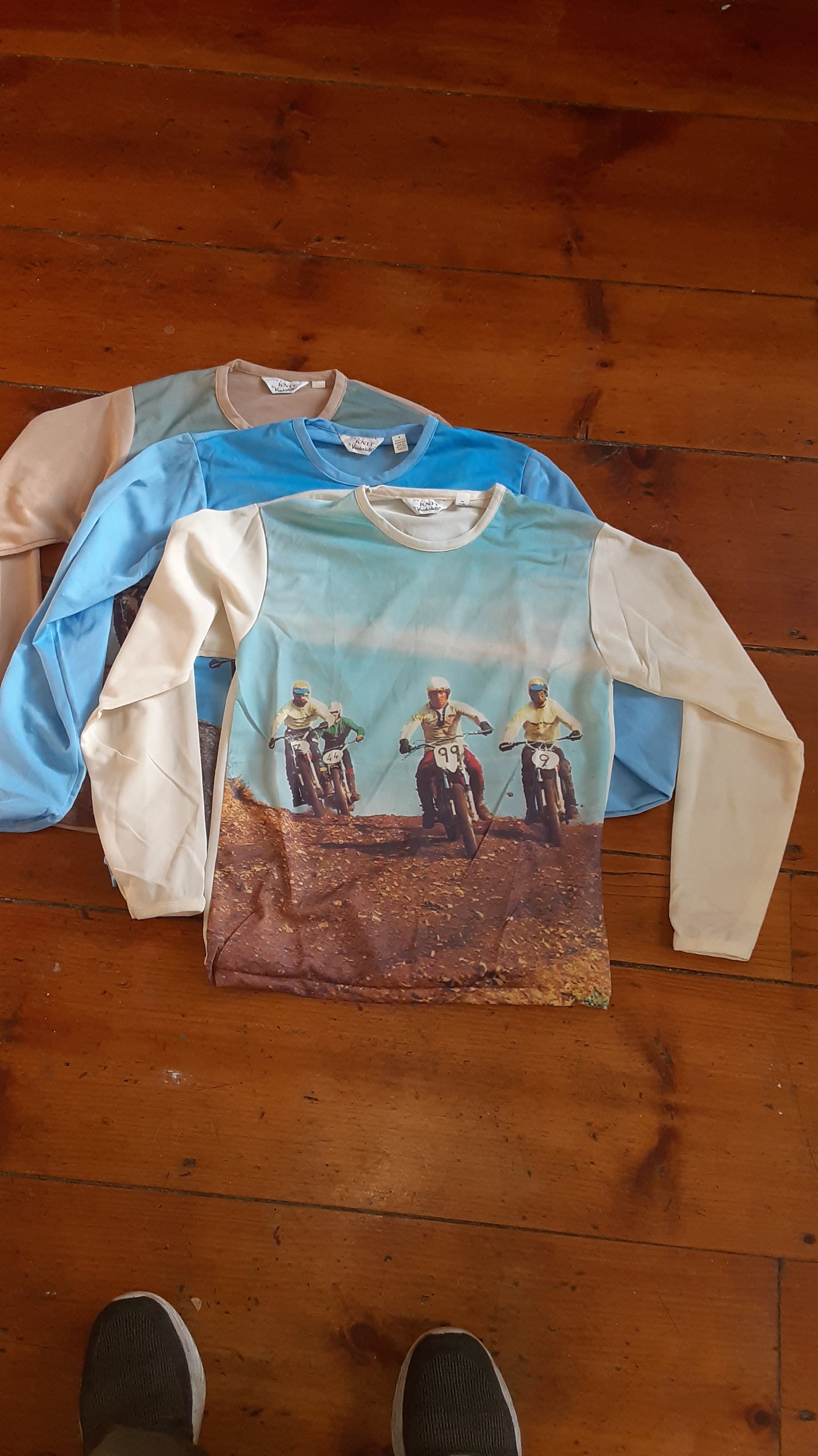 Vanderbilt Deadstock Vintage 1970 Motorcycles Picture Scene