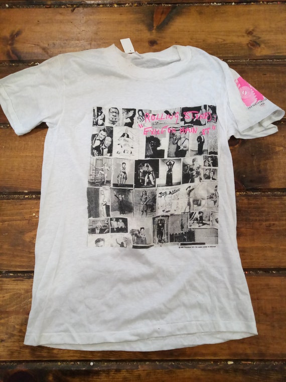 Deadstock Vintage 1989 Rolling Stones Exile on Main Street North