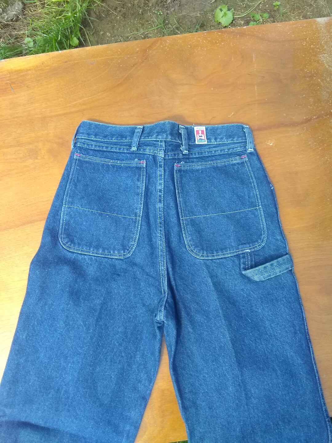 Wrangler Denim Painter Pants for Men, W31 equivalent cotton blue type Vintage Second Hand main image 0