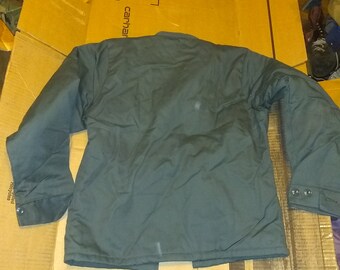 Sanforized Vintage Deadstock Men Work Jacket Lined Coat Wrangler 