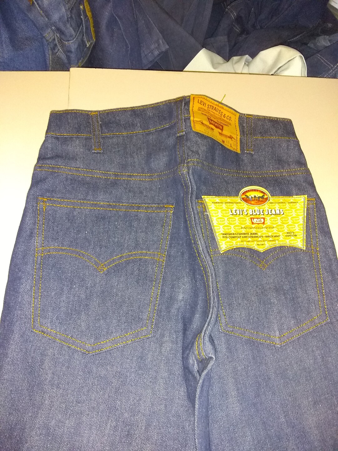 70s 80s Levi's 519 コーデュロイ　TALON ZIP　USA 1970s Vtg Levis 519 Straight Taper W 29 L 30 Blue Corduroy