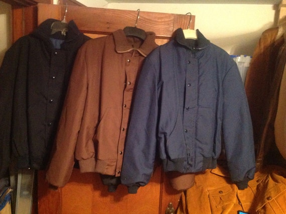 Vintage deadstock men's coats jackets new old mad… - image 1