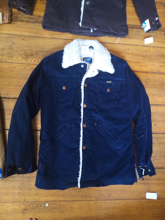 Wrangler Vintage deadstock 1970 Sherpa corduroy r… - image 2