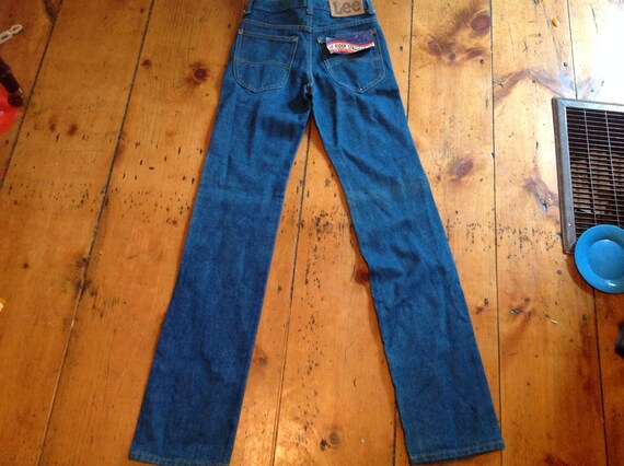 Vintage deadstock lee jean USA pant straight leg … - image 2