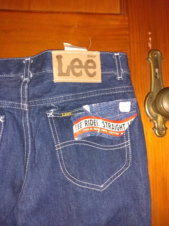 Lee riders vintage deadstock pre-washed pant cott… - image 2