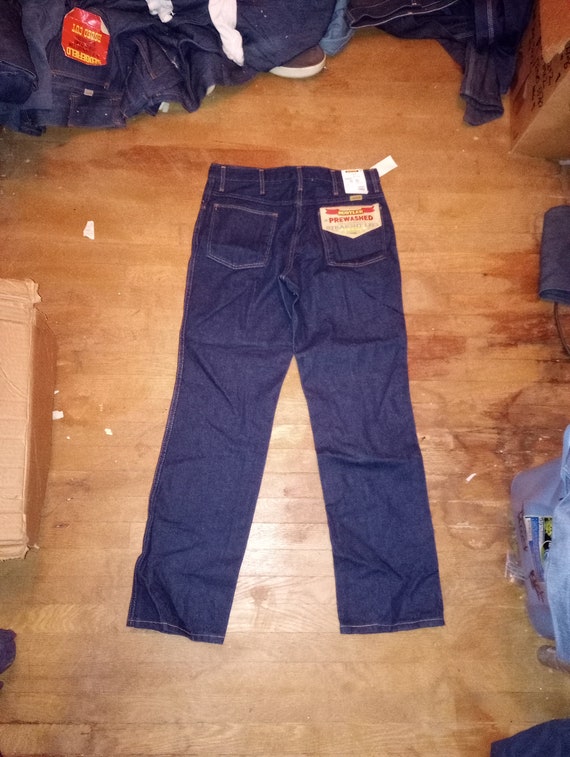 Rustler Vintage  pre-washed nos deadstock straight