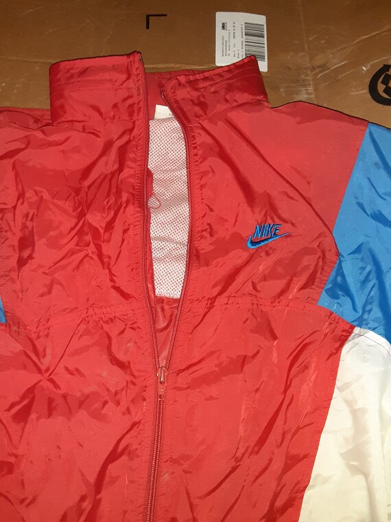 Nike windbreaker deadstock vintage 1980 nylon jac… - image 2