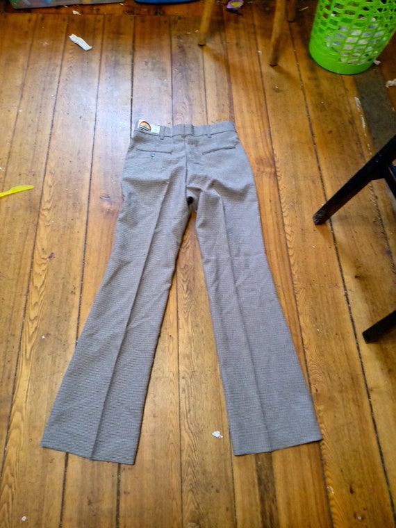 Deadstock wrangler 1970 polyester rayon vintage c… - image 3