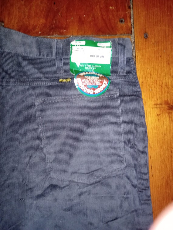 Wrangler deadstock vintage corduroy jean 1970 nos… - image 3