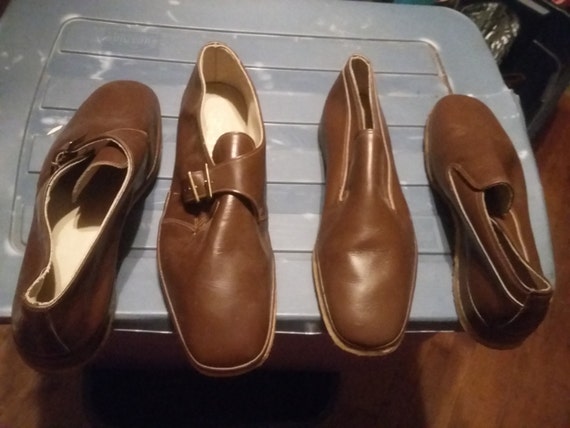 hush puppies leather loafers