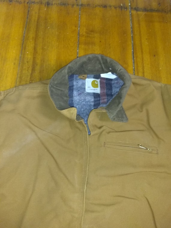 Carhartt Deadstock lined jacket coat work 1980s p… - image 6