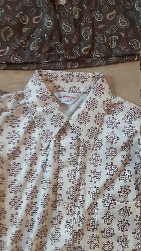 Deadstock wrangler men medium large or x large 19… - image 9