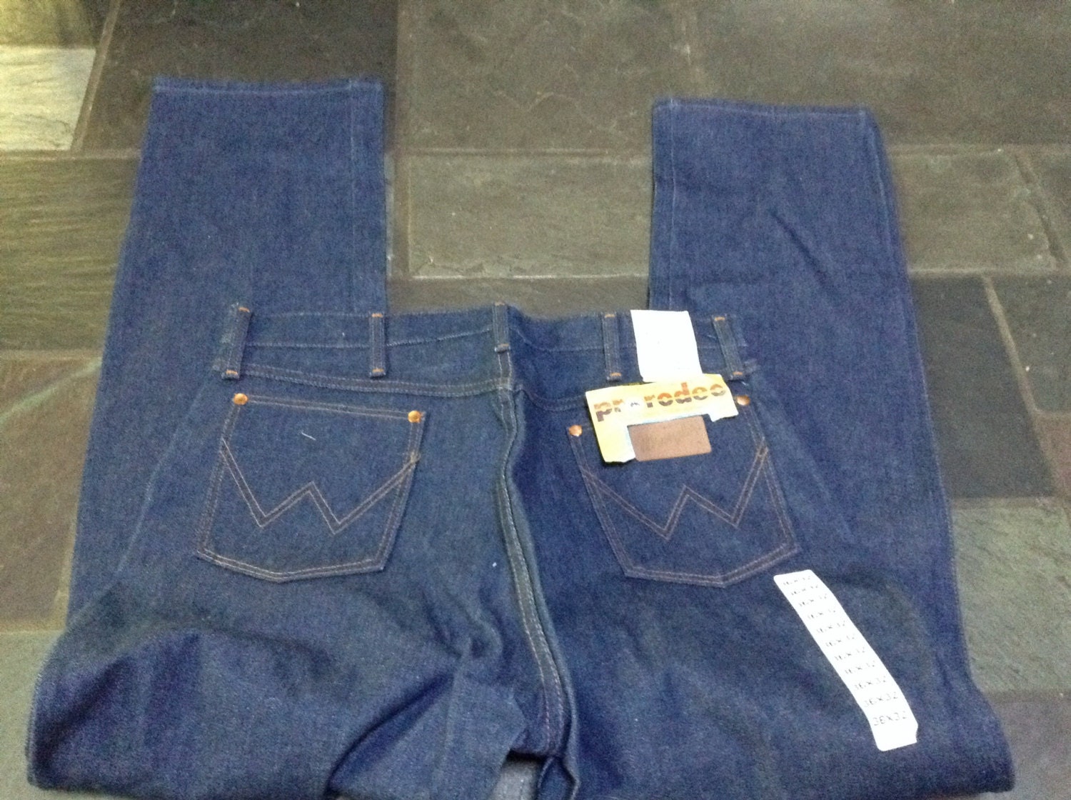 Vintage Deadstock Wrangler Indigo Denim 