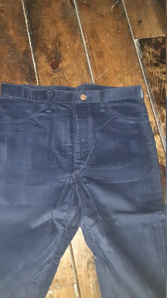 Wrangler corduroy flare bellbottom nos jean pick … - image 6