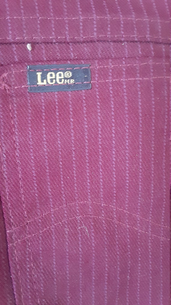 Lee Vintage stripe nos deadstock 1980 men jean ma… - image 3