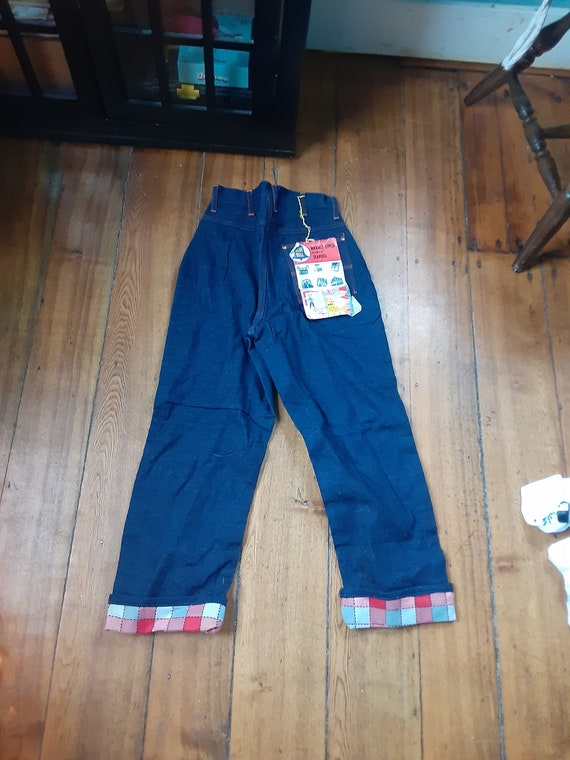 1940 wrangler flannel lined vintage deadstock nos