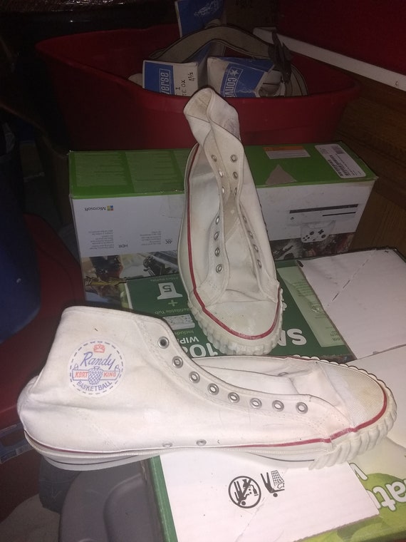 1950 sneakers deadstock canvas vintage mens 9.5 hi