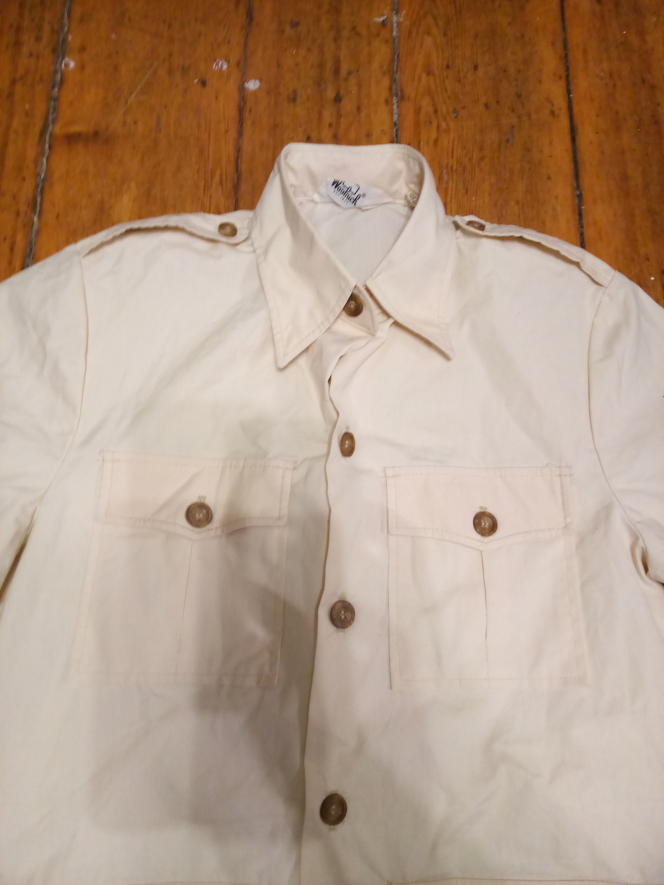 ウールリッチ 1970 年代 ヴィンテージ デッドストック パーマネント