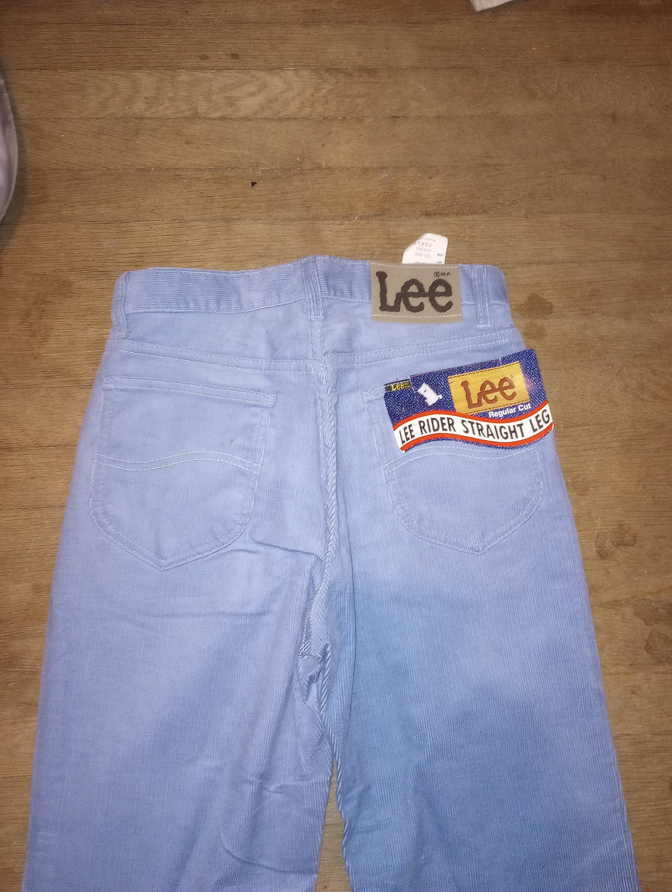 Lee Vintage Deadstock Straight Leg Corduroy Jean 1980 Nos Men 