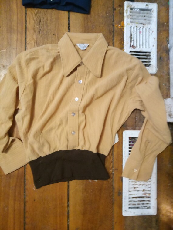 Marcel Paris polyester 1970 deadstock vintage NOS… - image 4