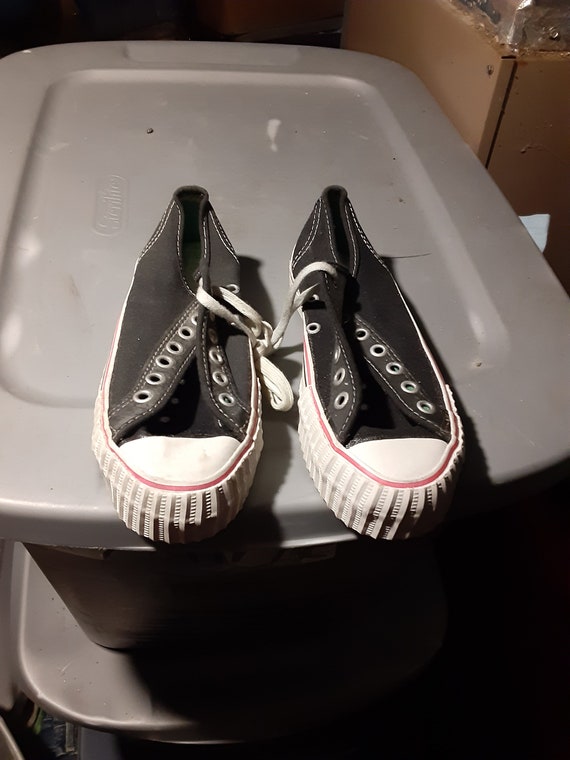 P.f Converse Vintage Deadstock Sneaker Shoe Canvas 1960 Low