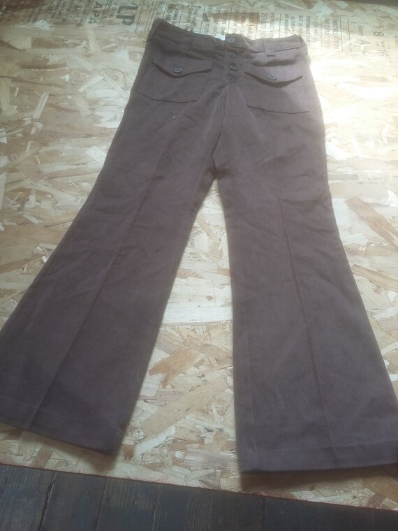 wrangler cotton corduroy vintage deadstock flare … - image 3