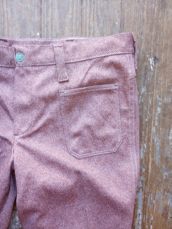 wrangler deadstock vintage 1970' bellbottom jean … - image 3