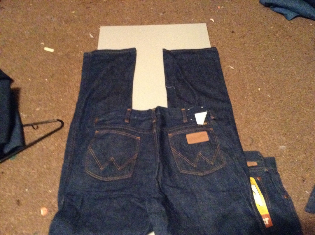 Deadstock Vintage Wrangler Jeans 912 Straight Leg Unwashed - Etsy