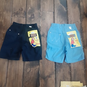 Short En Jean Wrangler Vintage Des Années 60 – Coupe Petite, Taille Basse, Coton Premium Sanforisé