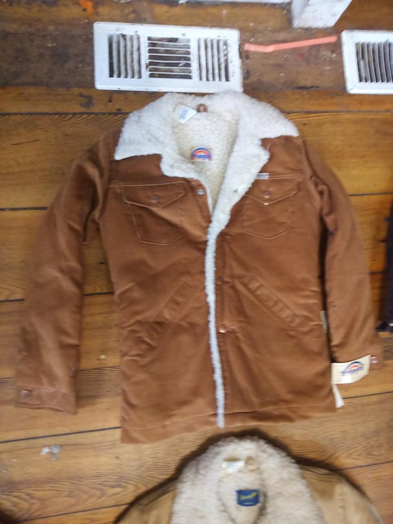 Wrangler Vintage deadstock 1970 Sherpa corduroy r… - image 4