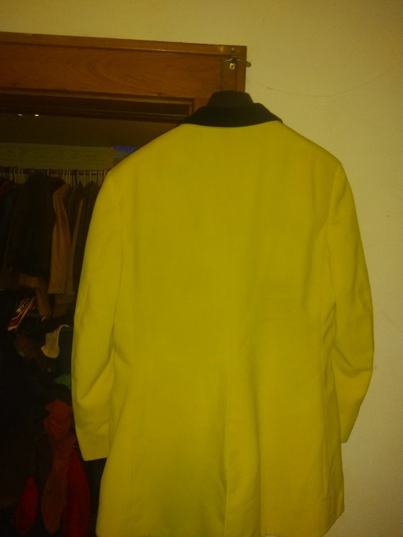 1970' tuxedo tux jacket coat vintage mens suit co… - image 2