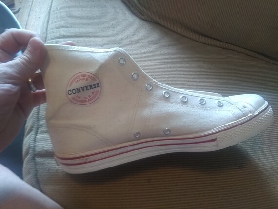 Converse canvas Dr j sneakers vintage made USA de