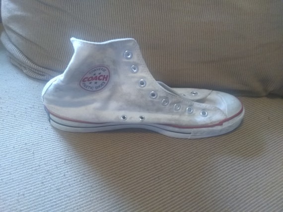 Converse canvas coach sneakers vintage made USA de