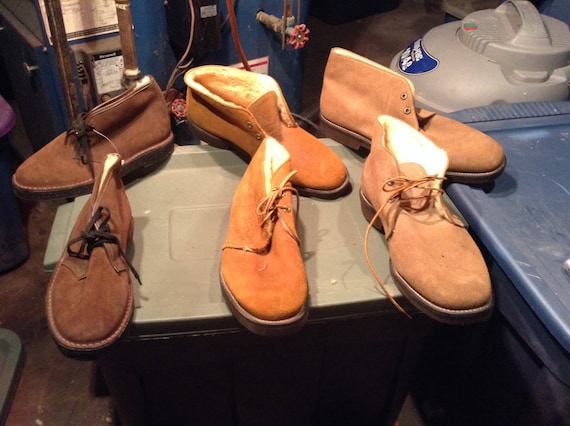 2 tone wallabees