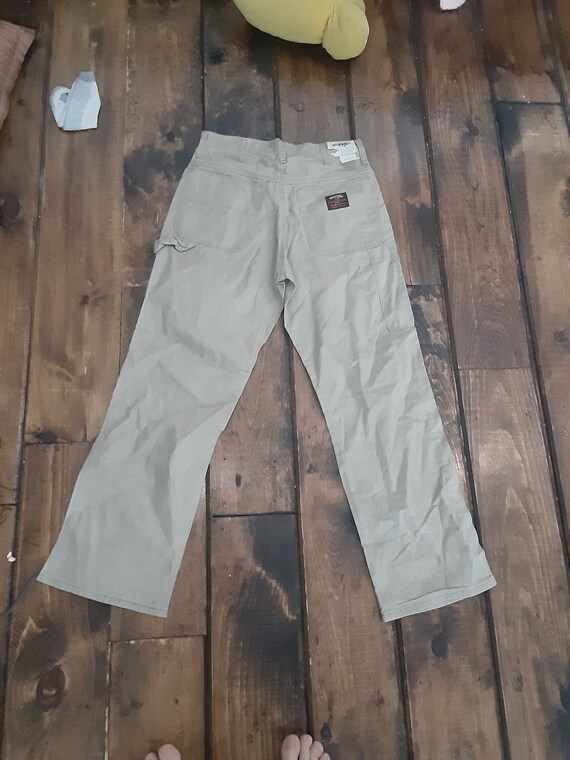 2000'S Wrangler HERO Denim Painter Pants, Men's, Size W34 cotton blue type Vintage Second Hand