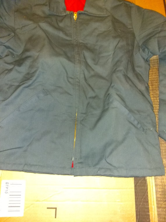 Sanforized vintage deadstock men work jacket line… - image 6